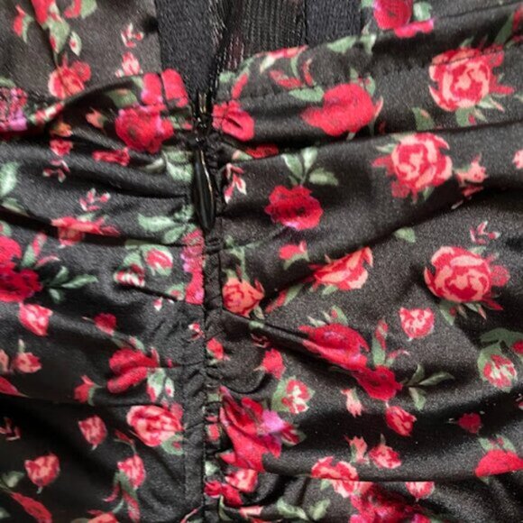 For Love & Lemons Women's Floral Bustier Mini Dress Size S NWT - Picture 10 of 14